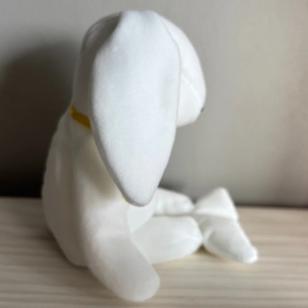 NWT VTG Color Me Beanie White Bunny and Quackers Yellow Duck TY‎ Plush Toys